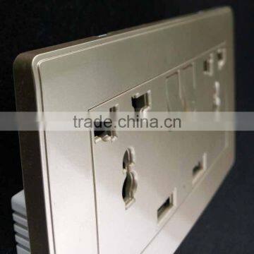 13a Switch Socket Outlet Universal Extension Electrical Usb Wall Socket photo-5