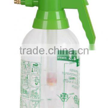 hand home1L sprayer/pressure ;transparent 1L trigger sprayer