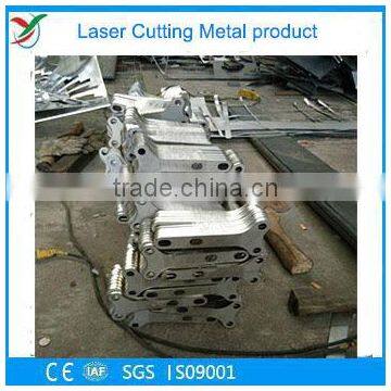 Laser Cutting stainless steel Y letter with polishing surface