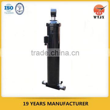 underbody single-act T type hydraulic piston cylinder for dump truck