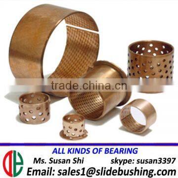 S-WB702 LD LDD AB092 FB092 HB125 - HB150 Plain wrapped bronze bushing with oil holes