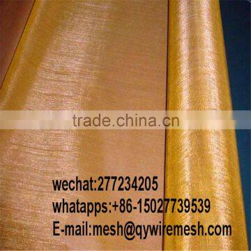 HOT SALES Copper Crimped Wire Mesh,braided Copper Crimped Screen Wire Mesh, Red/phosphor Copper Bronze