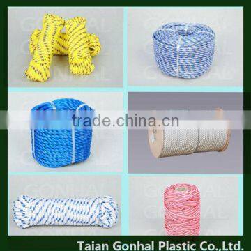 hot sale color braided polyester rope