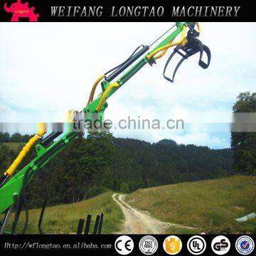 3tonne Atv Log Trailers With Crane CE Certificate photo-4