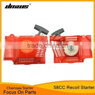 China Supplier 5800 58cc Chain Saw Spare Parts Chainsaw Parts Recoil Starter