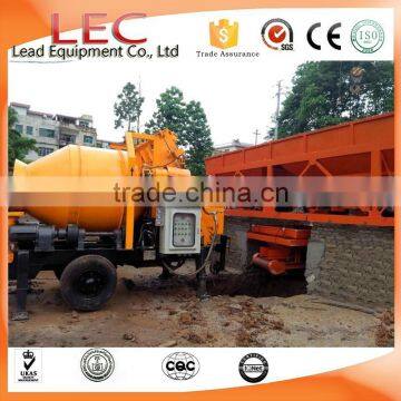 JBT30 P1 Trailer Hydraulic Concrete Pump With Mixer photo-4