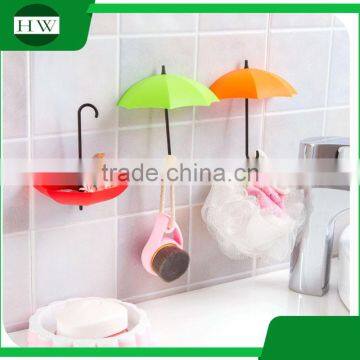 umbrella shape plastic wall hook