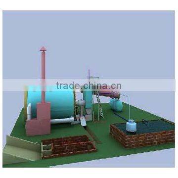Small Plastic Pyrolysis Machine/Plastic Film Pyrolysis Machine