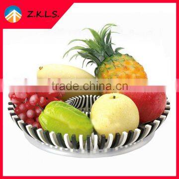 Colorful Plastic Dry DIY Fruit Plate For Placing Fresh Fruit