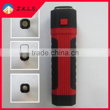 Scalable Slide Magnetic LED and COB Work Flash Light photo-2