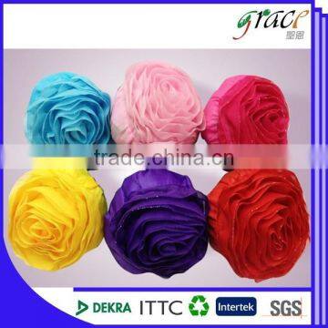 Foldable Polyester Rose Folding Bag for Shopping photo-2