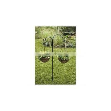 DECORATIVE WROUGHT IRON HANGING BASKET HOOK photo-1