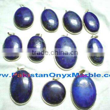 EXPORT QUALITY BEST PRICE STERLING SILVER PENDANTS LAPIS LAZULI JEWELRY photo-2