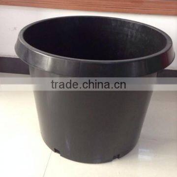 Made in China pp material black 25 gallon nursery pots