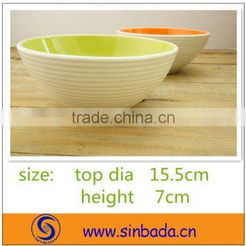 high quality ceramic bowl with screw-thread