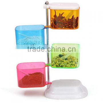 CY137 Fancy Design Magical Rotating Seasoning Cans Boxes