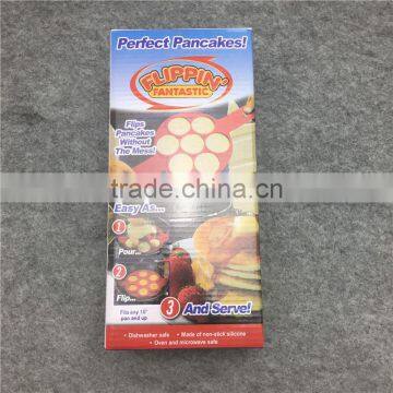 7 Holes Making Perfectly Shaped Pancakes Silicone Pancake Molds Without the Mess photo-3