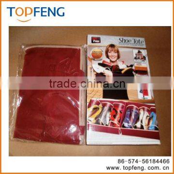 Transparent shoe bag /moistureproof shoe box/ organizer bag