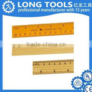 Custom Tailor Teaching Tools Metric Inch Wooden Scale Ruler photo-3
