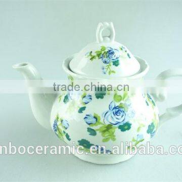 2015 Lastest Design Stock Ceramic Round Water Bottle, Colorful Decorating Teapot photo-2