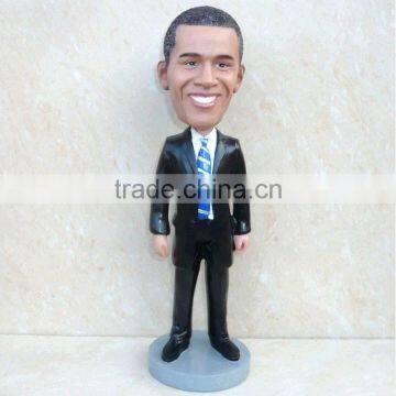 Custom design bobble head,Resin bobble heads,Resin talking bobble head