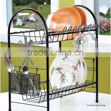 RH-4724 Large Capacity Flatware Kitchen Cabinet Dish Rack