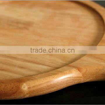 Low Moq High Quality Wooden Round Pizza Board With Handle photo-3