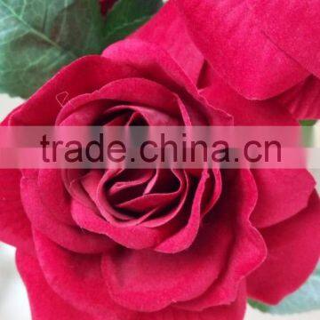 Wholesale Artificial Single Red Rose in Factory Price for Interior Decor photo-5