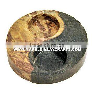 Soap Stone Decorative Tea-light Candle Holders Carved Soapstone Tea Light Candle Holder