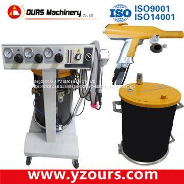 Manual electrostatic powder coating machine