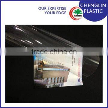 transparent plastic pet film in roll