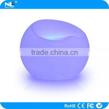 Fantastic Visual Effect 3D Plastic LED Light up Single Sofa Chair photo-4