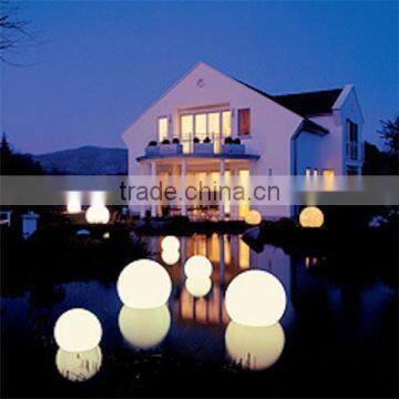 Best Seller Kinetic Ball Light Plastic LED Glowing Floating Ball Lamp With Size 12'' photo-2