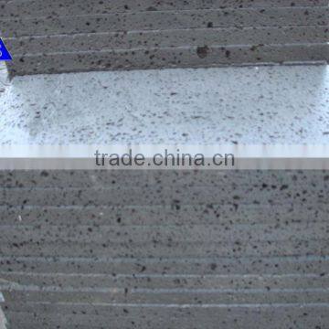 Volcanic lava stone tile for landscape paving