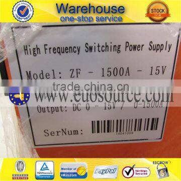 Original and New Ealeds Ielectroplate Power ZF-1500A-15V photo-2