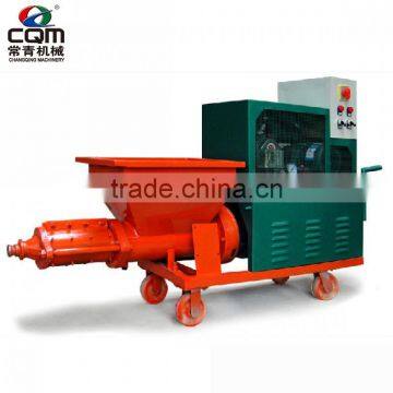 The screw wall mortar spray machine/ wall cement spray pump