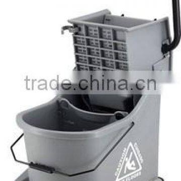 Wringer Mop Buckets, Mop Bucket With Wheels,33L photo-2