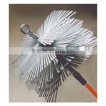 steel wire chimney brush