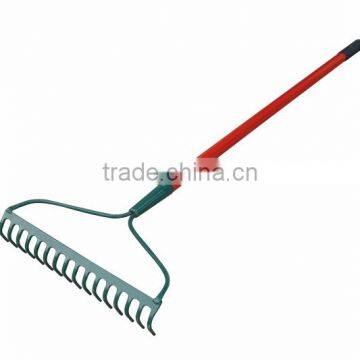 Low price garden leaf cleaning tool steel rake