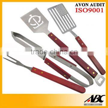 Outdoor Stainless Steel BBQ Tongs And Set BBQ