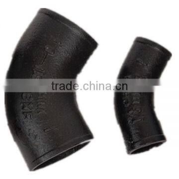 China ASTM A888 no-hub cast iron drain pipe fittings factry