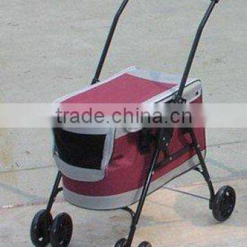 Pet Stroller With Wheels Pet Cart no Canopy