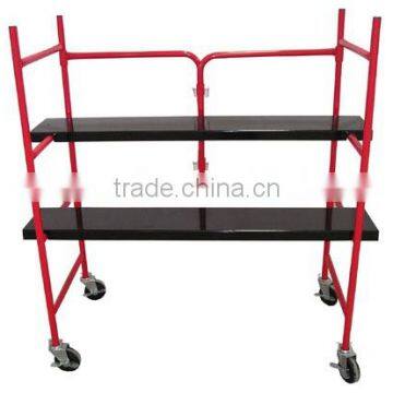 Steel scaffold,4' Steel Mini Folding Mobile Utility Stand
