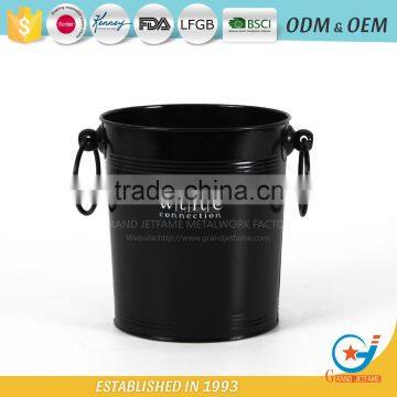 the metal galvanized garden powder coating ice bucket drinks cooler bucket