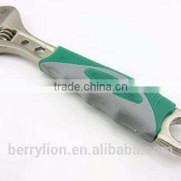 Berrylion Plastic Handle Adjustable Wrench 6" 8" 10" 12" Adjustable Wrench photo-2