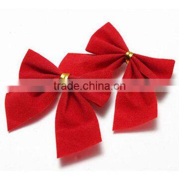 Elegant 12pcs Bow Christmas Tree Decoration Xmas Hanging Ornament Bowknot Party Home Decor photo-3