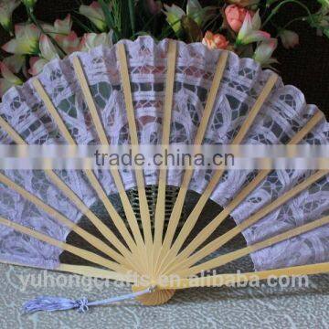 Personalized Chinese Lace Hand Fan Wedding Fan photo-2