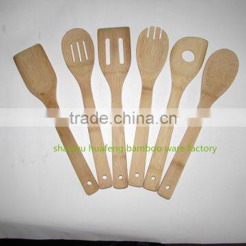 Bamboo kitchen 6 scoop set/best selling items bamboo wooden sets