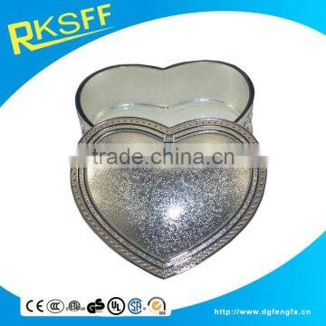 Custom Cheap Zinc Alloy Round Jewelry Gift Box photo-3