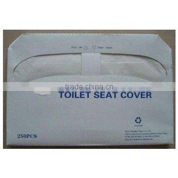 10 Pieces Disposable Sanitary Paper 1/16 Fold Toilet Seat Covers photo-2
